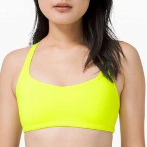 Lululemon Free To Be Bra Wild *Light Support, A/B Cup | Highlight Yellow